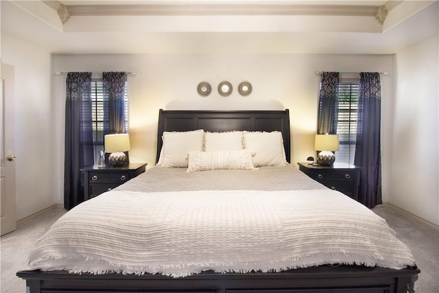 7002 Madiera Dr, Corpus Christi, TX 78414 - carpeted bedroom featuring crown molding