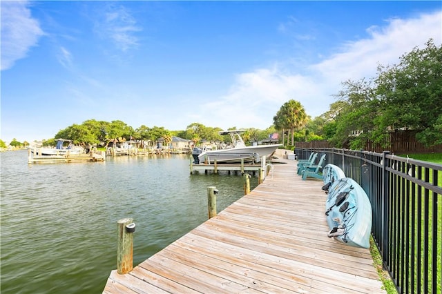 2110 Harbor Ct, Rockport, TX 78382 - dock with a water view