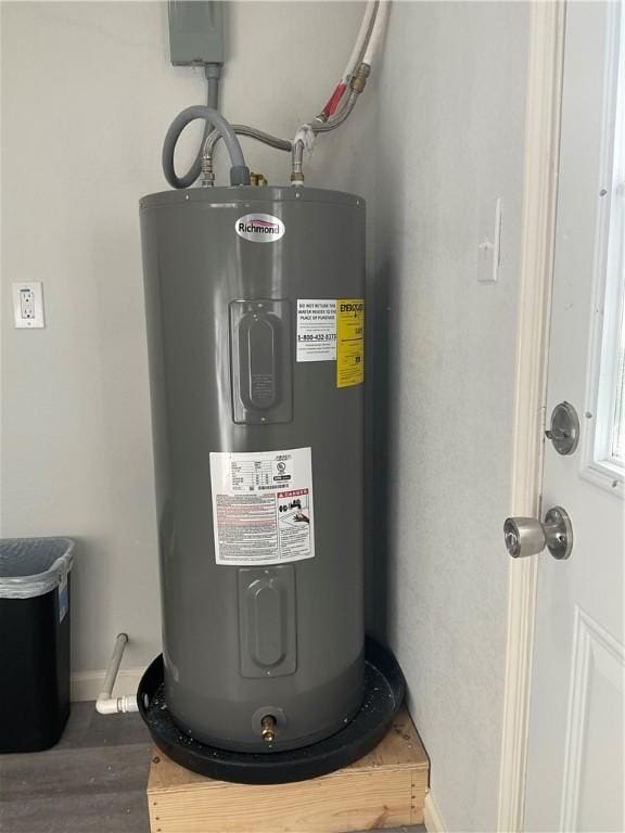 utilities with electric water heater