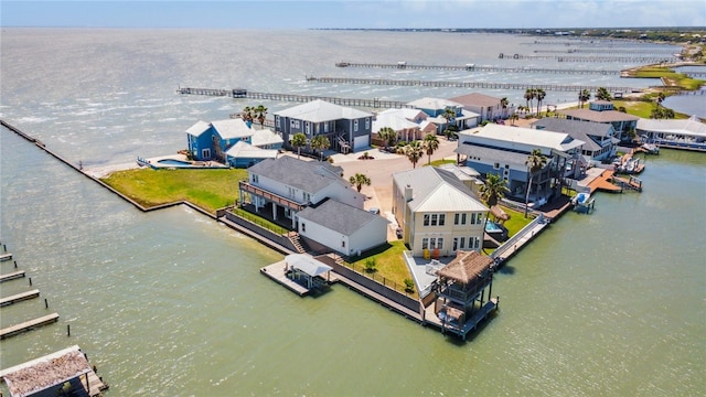 6 Sea Shell Shores Dr, Rockport, TX 78382 - bird's eye view with a water view