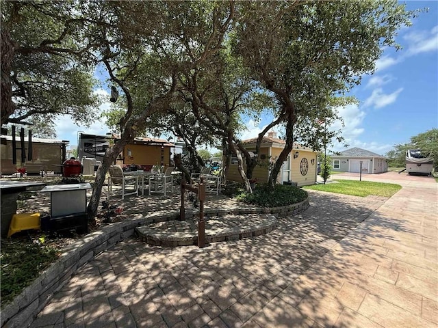108 Augusta Cir, Aransas Pass, TX 78336 - view of front of property with a patio