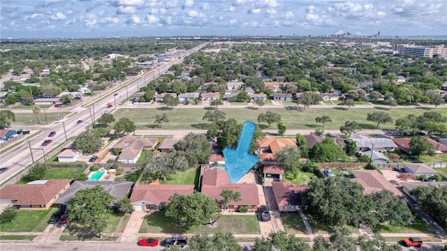 1038 Herndon St, Corpus Christi, TX 78411 - aerial overview of property's location with nearby suburban area