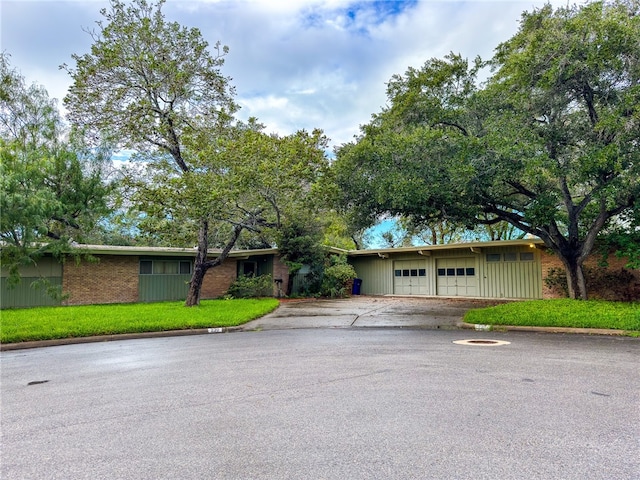 view of ranch-style house