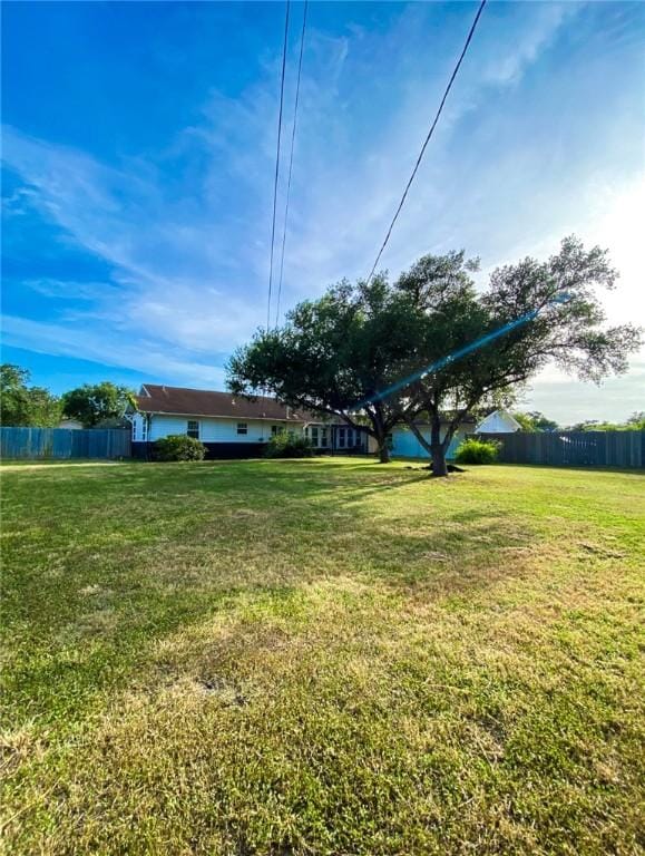 601 E Joyce St, Bishop, TX 78343 - view of yard