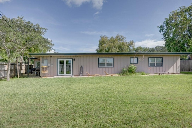 239 Purl Pl, Corpus Christi, TX 78412 - view of front facade featuring board and batten siding and french doors