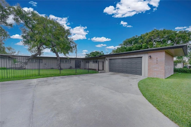 239 Purl Pl, Corpus Christi, TX 78412 - single story home featuring driveway, a garage, and brick siding