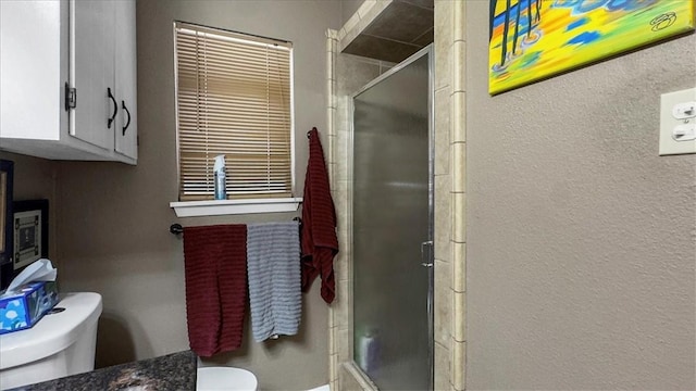 5301 Bromley Dr, Corpus Christi, TX 78413 - full bath with a shower stall and vanity