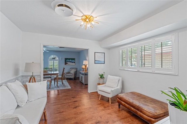 6622 Pharaoh Dr, Corpus Christi, TX 78412 - living room featuring wood finished floors