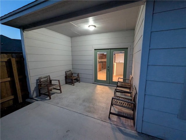 2905 Dante Dr, Corpus Christi, TX 78415 - view of patio featuring french doors