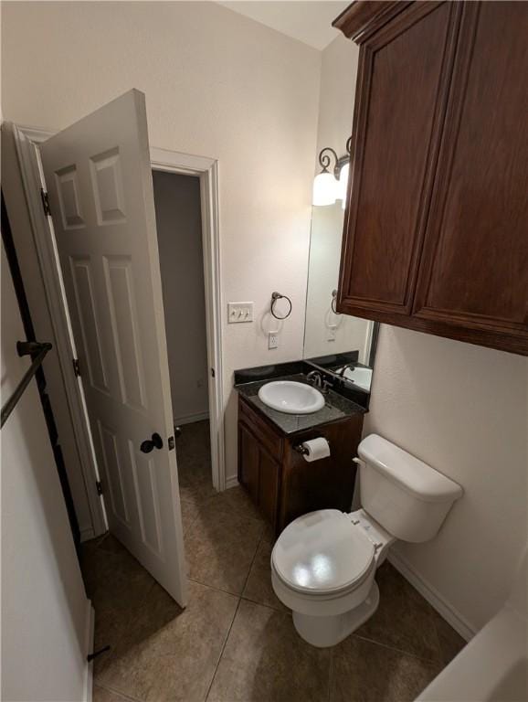 2905 Dante Dr, Corpus Christi, TX 78415 - bathroom featuring vanity and tile patterned flooring