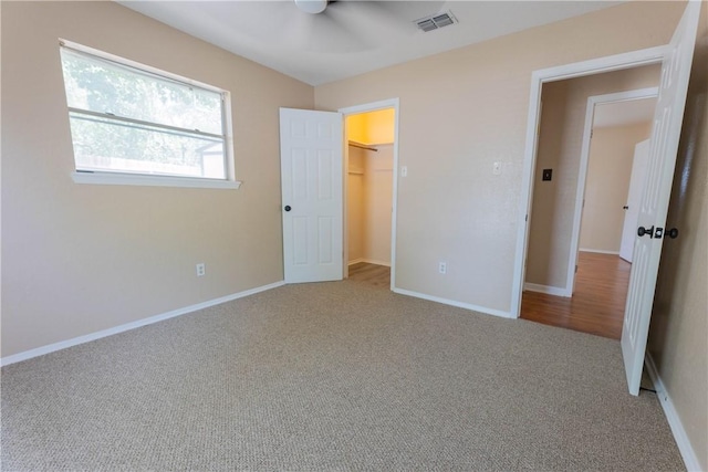 3814 Whitney Dr, Corpus Christi, TX 78410 - unfurnished bedroom featuring carpet and a spacious closet