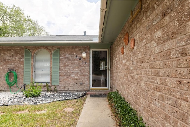 3814 Whitney Dr, Corpus Christi, TX 78410 - entrance to property featuring brick siding