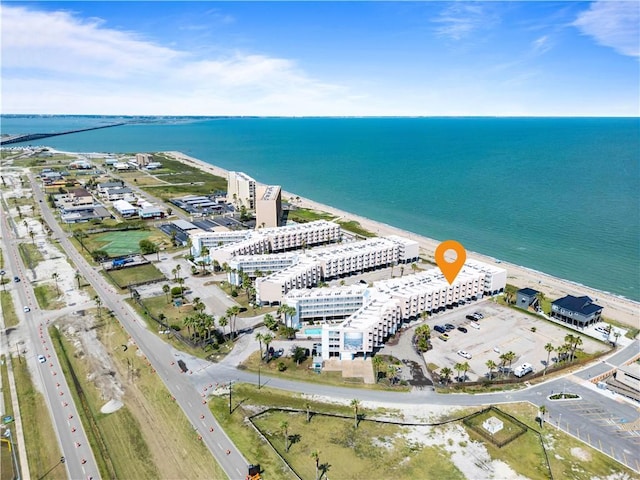 3938 Surfside Blvd Unit 1316, Corpus Christi, TX 78402 - aerial view of property and surrounding area with a nearby body of water
