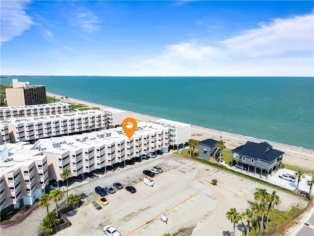 3938 Surfside Blvd Unit 1316, Corpus Christi, TX 78402 - drone / aerial view of extended coastline and apartment complex
