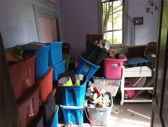 view of storage