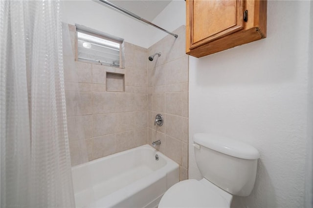 4613 Marks Dr, Corpus Christi, TX 78411 - bathroom with shower / bath combo and toilet