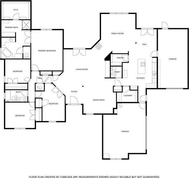 6153 Lemans Dr, Corpus Christi, TX 78414 - home floor plan