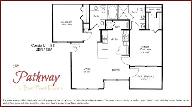 14802 Whitecap Blvd Unit 3-106, Corpus Christi, TX 78418 - view of floor plan / room layout