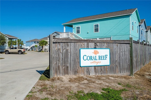 115 N Nautica, Rockport, TX 78382 - community / neighborhood sign featuring a residential view