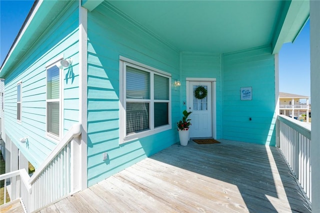 115 N Nautica, Rockport, TX 78382 - view of wooden deck