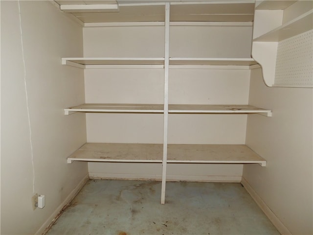 view of pantry