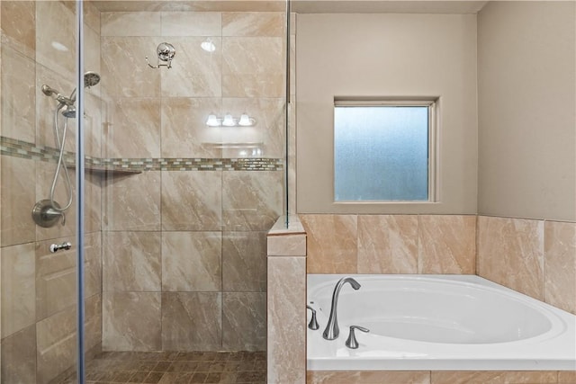 2004 Chesapeake Bay Dr, Portland, TX 78374 - full bathroom featuring a bath and tiled shower