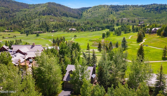 111 Club Cottage Dr, Edwards, CO 81632 - bird's eye view of a mountainous background and a local golf course