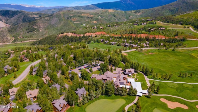 111 Club Cottage Dr, Edwards, CO 81632 - aerial view of residential area featuring mountains and a golf club