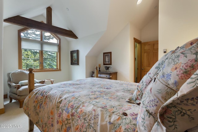 111 Club Cottage Dr, Edwards, CO 81632 - carpeted bedroom with high vaulted ceiling