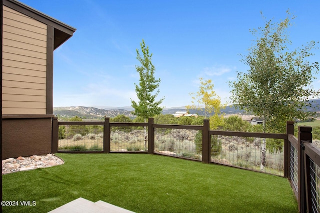 1288 E Haystacker Dr, Eagle, CO 81631 - view of yard featuring a mountain view
