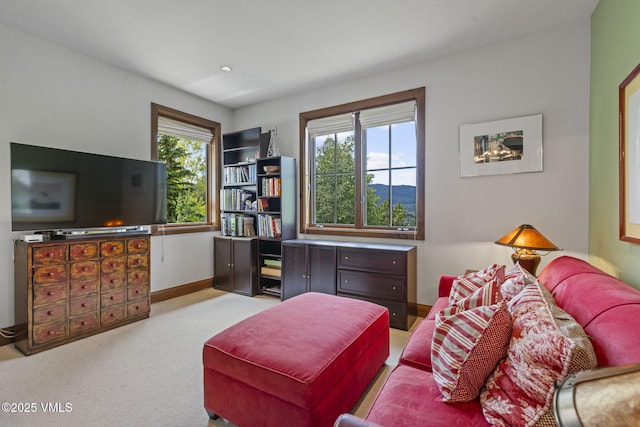 225 Alcazar Dr, Edwards, CO 81632 - living room featuring plenty of natural light and light carpet