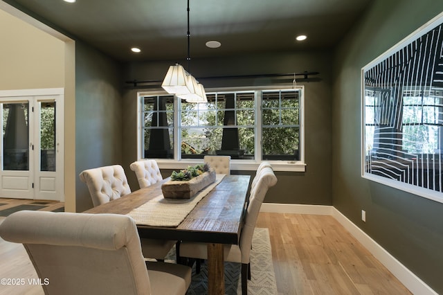 88 E Double Hitch, Eagle, CO 81631 - dining area featuring recessed lighting, light wood-style floors, and healthy amount of natural light