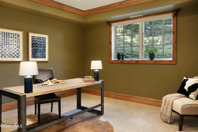 88 E Double Hitch, Eagle, CO 81631 - carpeted home office with baseboards