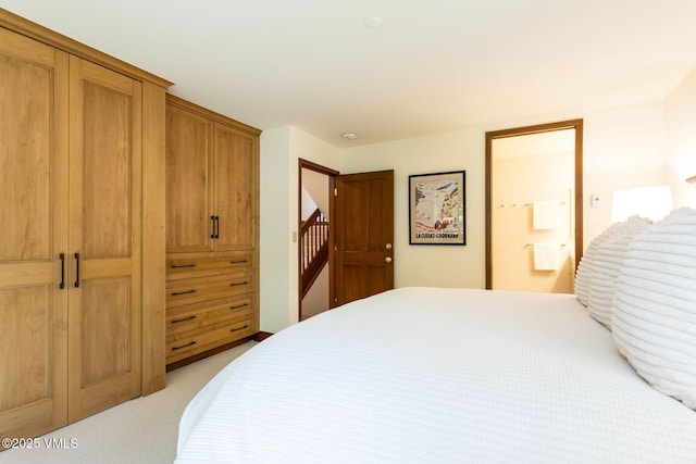 355 Offerson Rd Unit P4, Beaver Creek, CO 81620 - bedroom featuring light colored carpet and connected bathroom