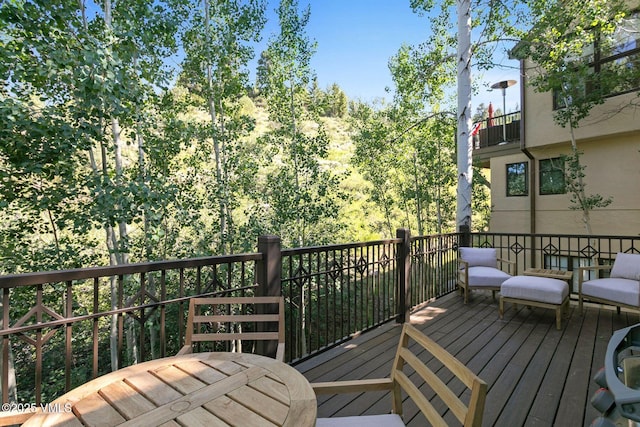 355 Offerson Rd Unit P4, Beaver Creek, CO 81620 - view of wooden terrace