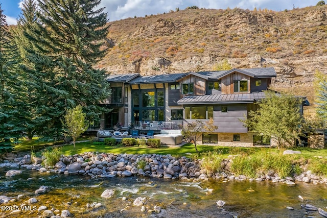 2764 S Frontage Rd, Vail, CO 81657 - back of house featuring a mountain view