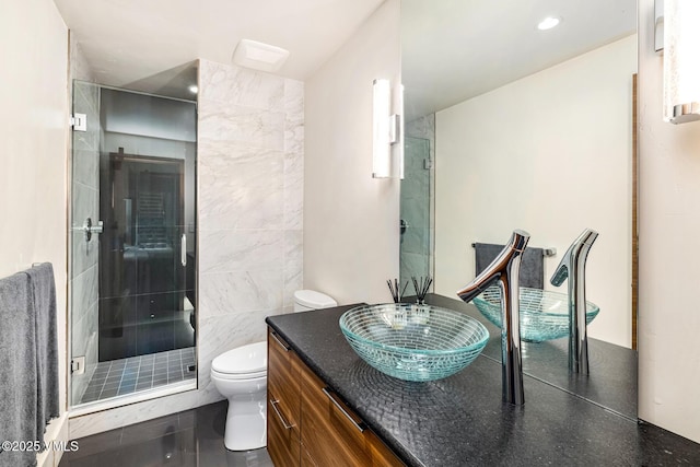 2764 S Frontage Rd, Vail, CO 81657 - full bath featuring a shower stall and vanity