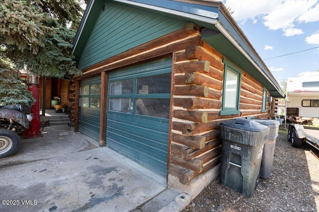 336 E Fourth St, Eagle, CO 81631 - view of side of property with log exterior