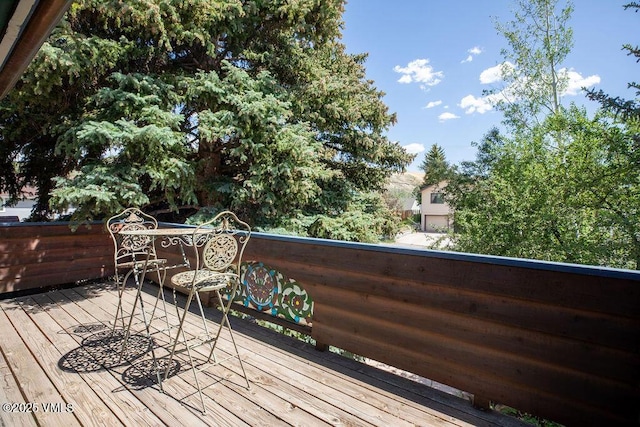 336 E Fourth St, Eagle, CO 81631 - view of wooden deck
