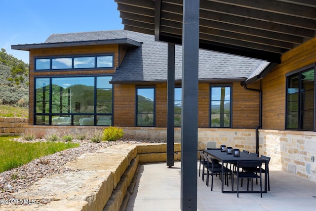1092 Fourth Of July Rd, Eagle, CO 81631 - view of patio / terrace featuring outdoor dining space