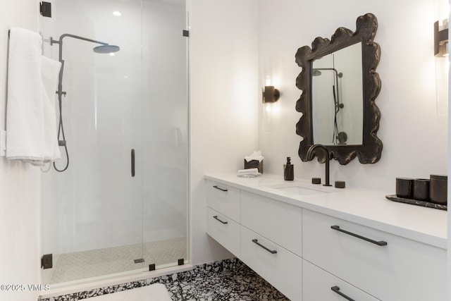 1092 Fourth Of July Rd, Eagle, CO 81631 - bathroom with vanity and a shower stall
