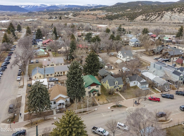 425 Broadway St, Eagle, CO 81631 - aerial view with a mountain view and a residential view