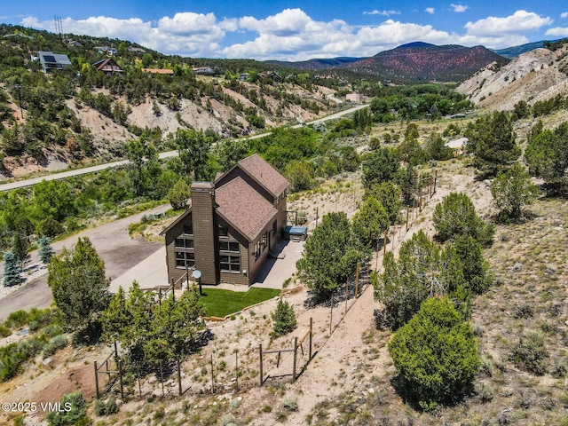 416 Eby Creek Rd, Eagle, CO 81631 - view from above of property featuring a mountainous background