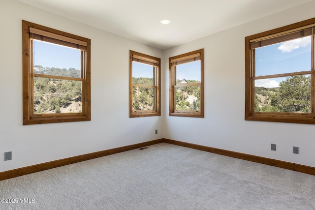 416 Eby Creek Rd, Eagle, CO 81631 - carpeted spare room with baseboards and recessed lighting