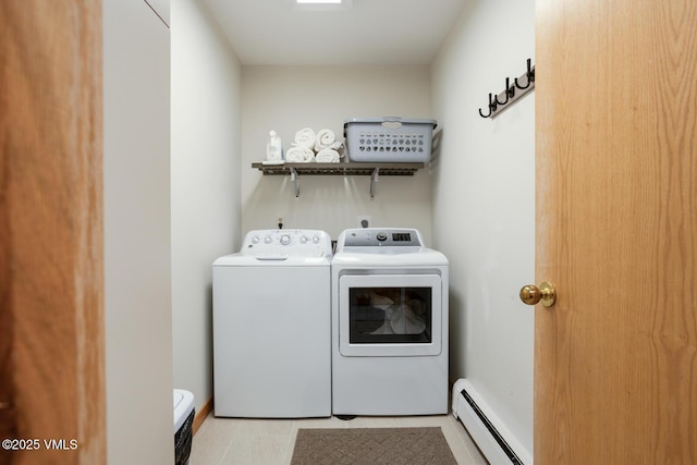 5159 Gore Cir, Vail, CO 81657 - washroom featuring baseboard heating and washing machine and dryer