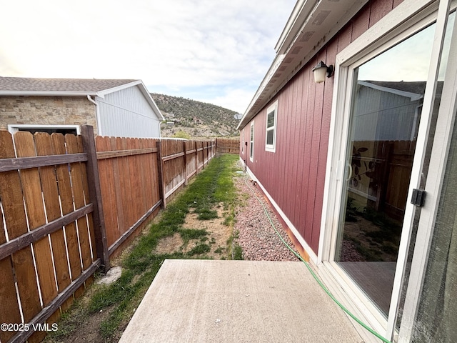66 Bluegill Loop, Gypsum, CO 81637 - fenced backyard featuring a patio area