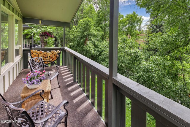 929 Red Sandstone Rd Unit 15D, Vail, CO 81657 - view of balcony