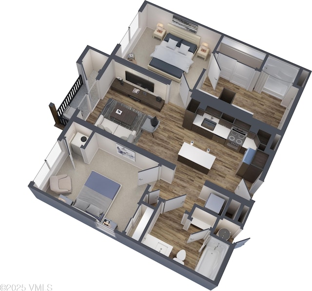 1281 N Frontage Rd W Unit A303, Vail, CO 81657 - view of home floor plan