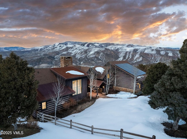 property view of mountains