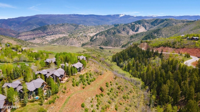 124 Grey Hawk Ln, Edwards, CO 81632 - aerial view of property's location featuring mountains